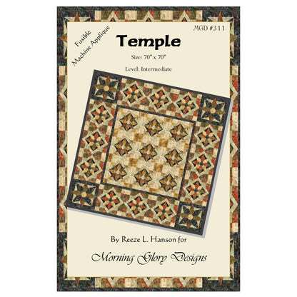 Temple Quilt Pattern MGD-311 - Paper Pattern