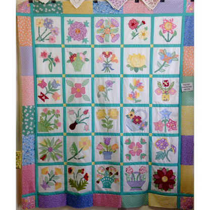 Vintage Sampler BOM Quilt Pattern MGD-514 - Paper Pattern