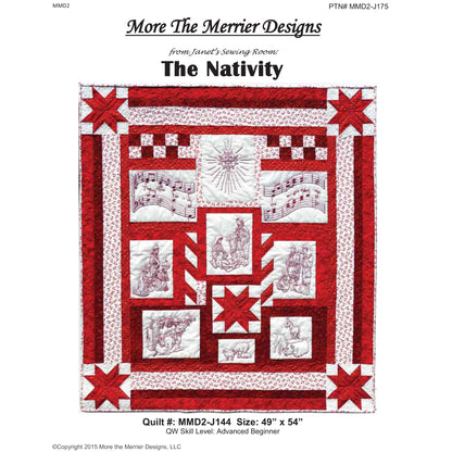 The Nativity Quilt MMD2-J175e - Downloadable Pattern