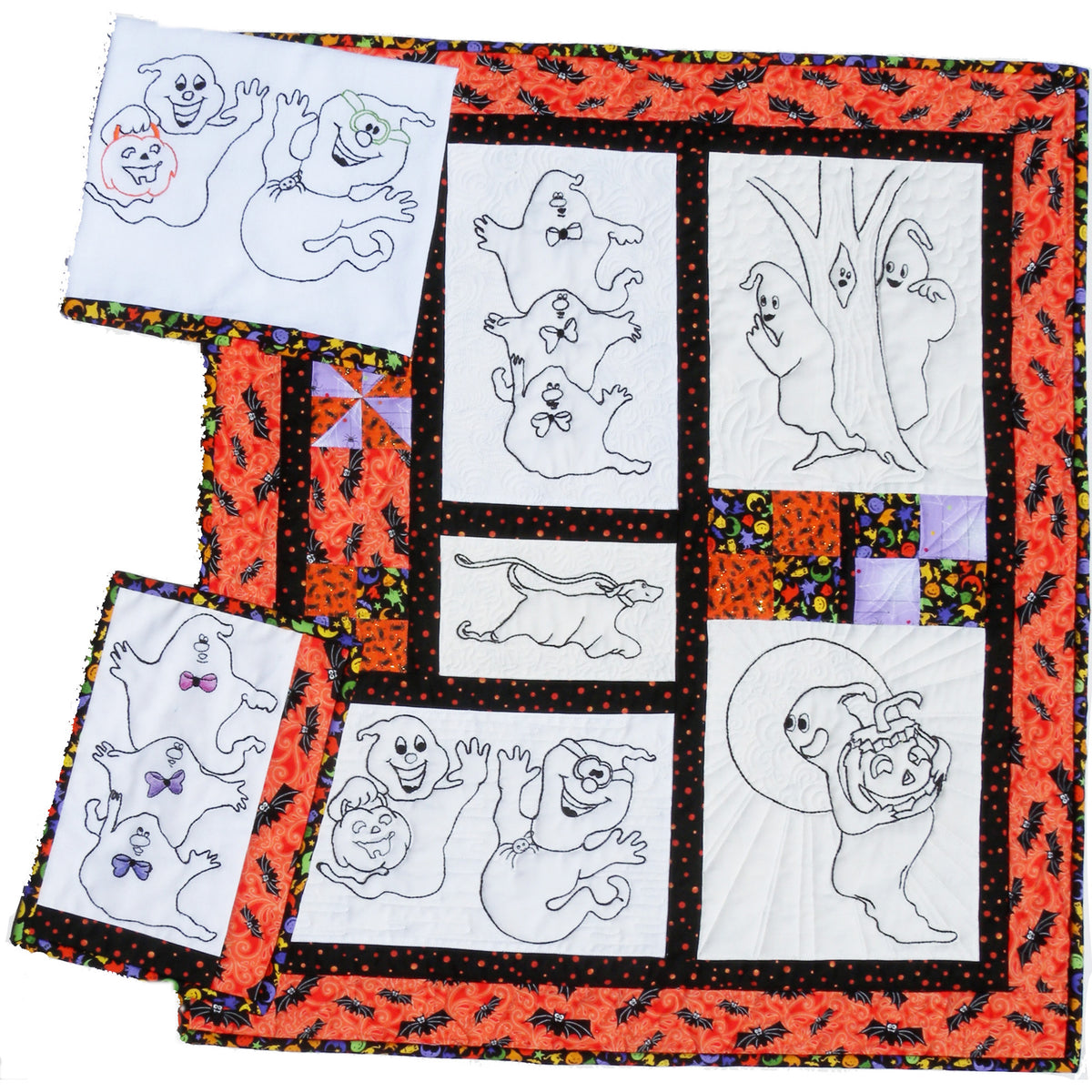 Pattern Project Mmd Ghostly Fun Wall Hanging MMD2-J186e - Downloadable Pattern – QuiltWoman.com