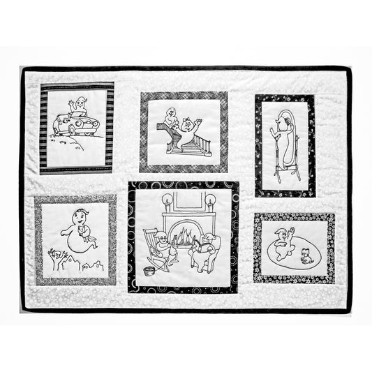 Ghost Life Quilt Pattern MMD2-S505 - Paper Pattern