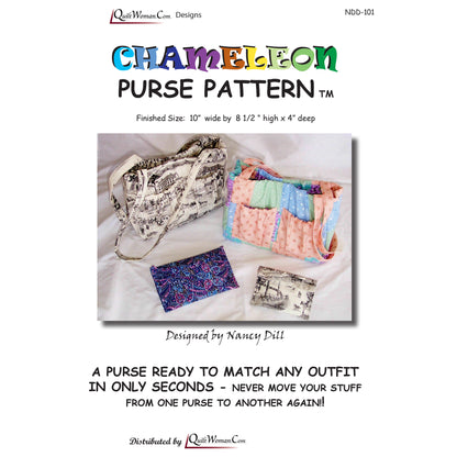 Chameleon Purse NDD-101e - Downloadable Pattern