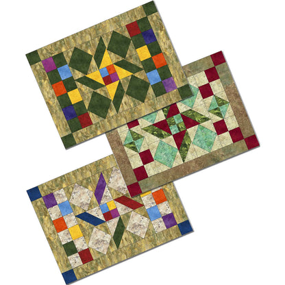 May Pinwheel Placemats NDD-126e - Downloadable Pattern