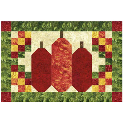 October Pumpkins Placemats Pattern NDD-131 - Paper Pattern