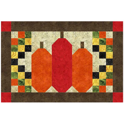 October Pumpkins Placemats Pattern NDD-131 - Paper Pattern