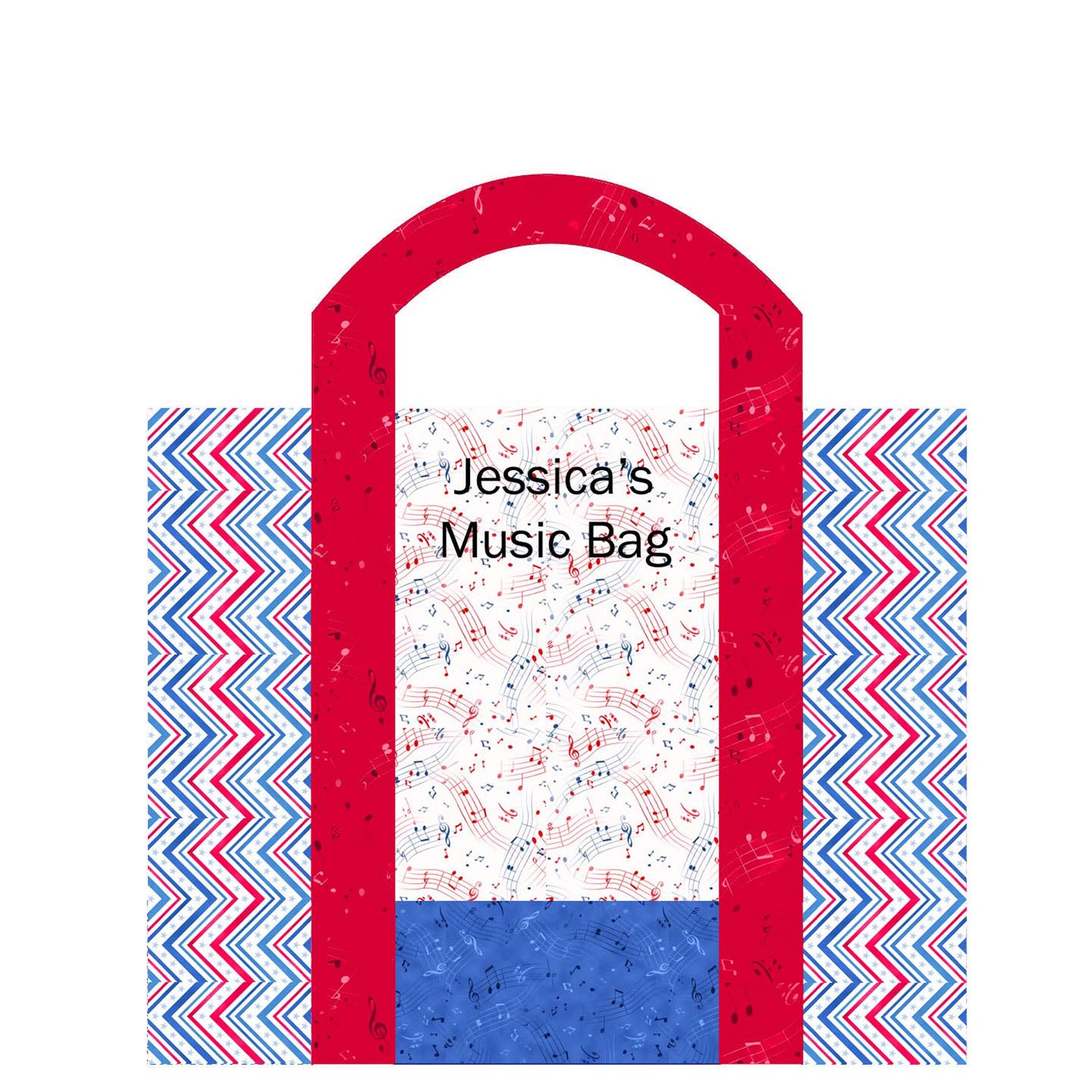 Note Tote NDD-137e - Downloadable Pattern