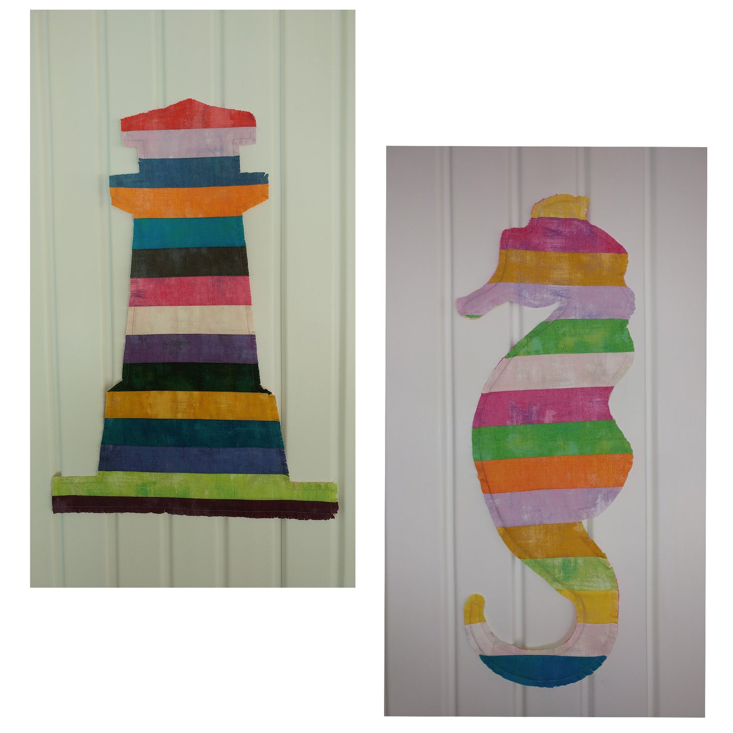 Lighthouse & Seahorse Quilt NDD-158e - Downloadable Pattern