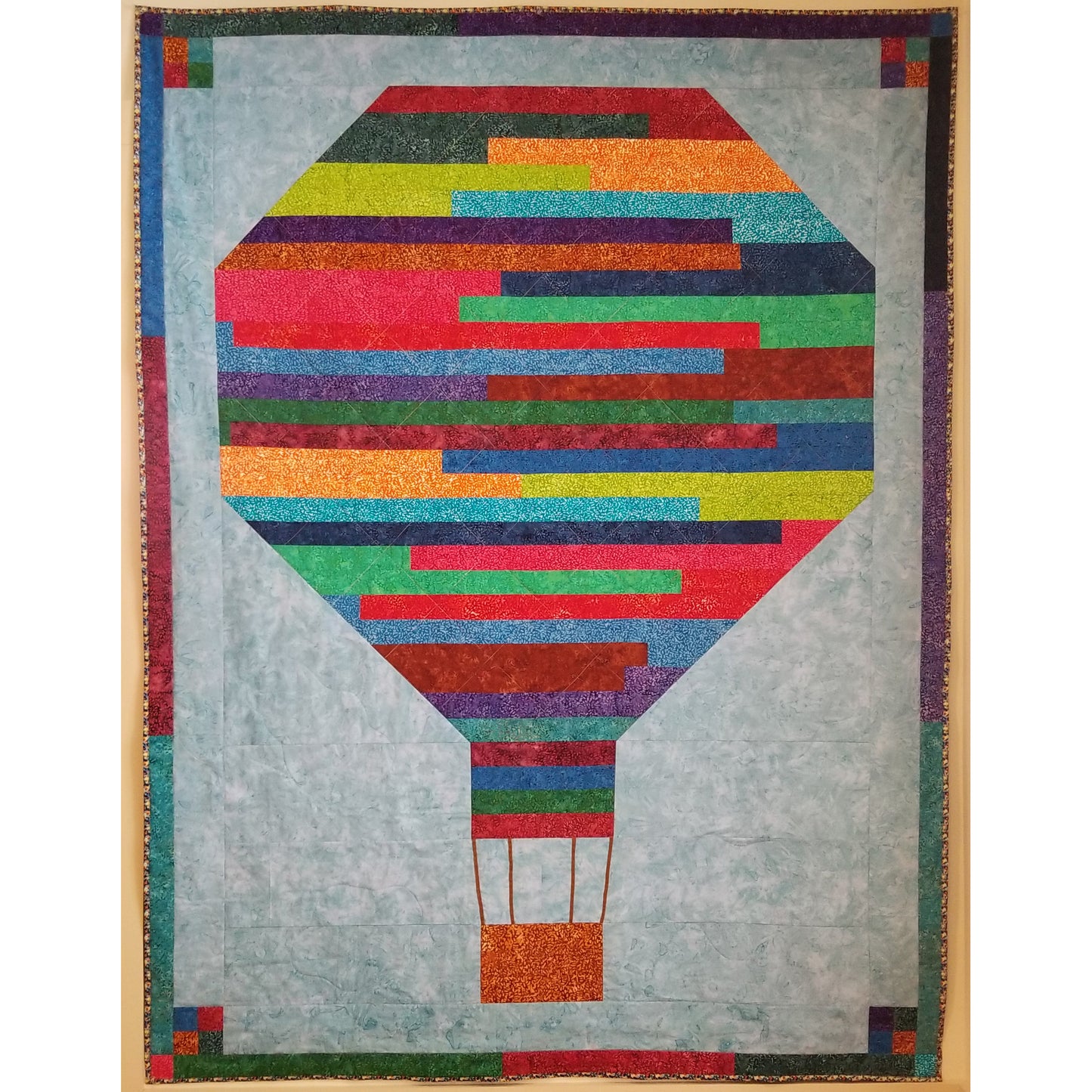 Balloon Race Quilt NDD-167e - Downloadable Pattern