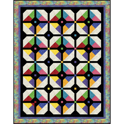 Tonga Hypnosis Quilt NDD-182e - Downloadable Pattern