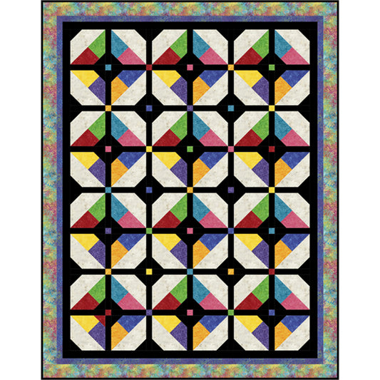 Tonga Hypnosis Quilt NDD-182e - Downloadable Pattern