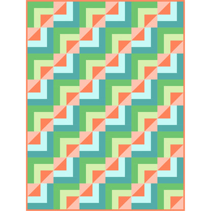 April 2019 Retreat Quilt Pattern NDD-186R - Paper Pattern