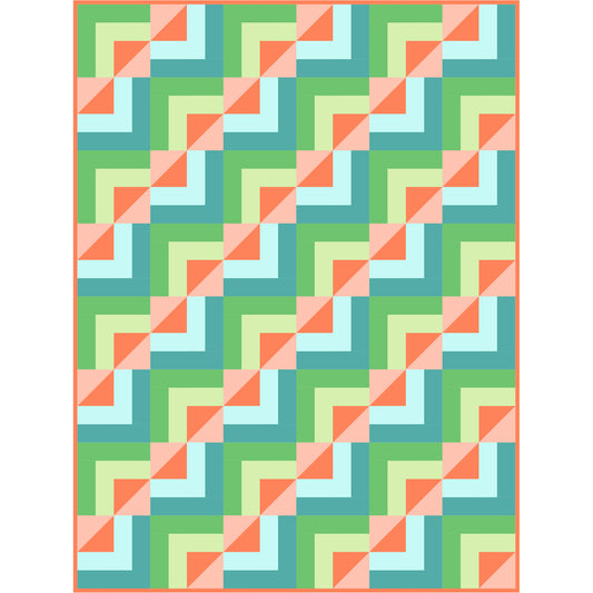 April 2019 Retreat Quilt NDD-186Re - Downloadable Pattern