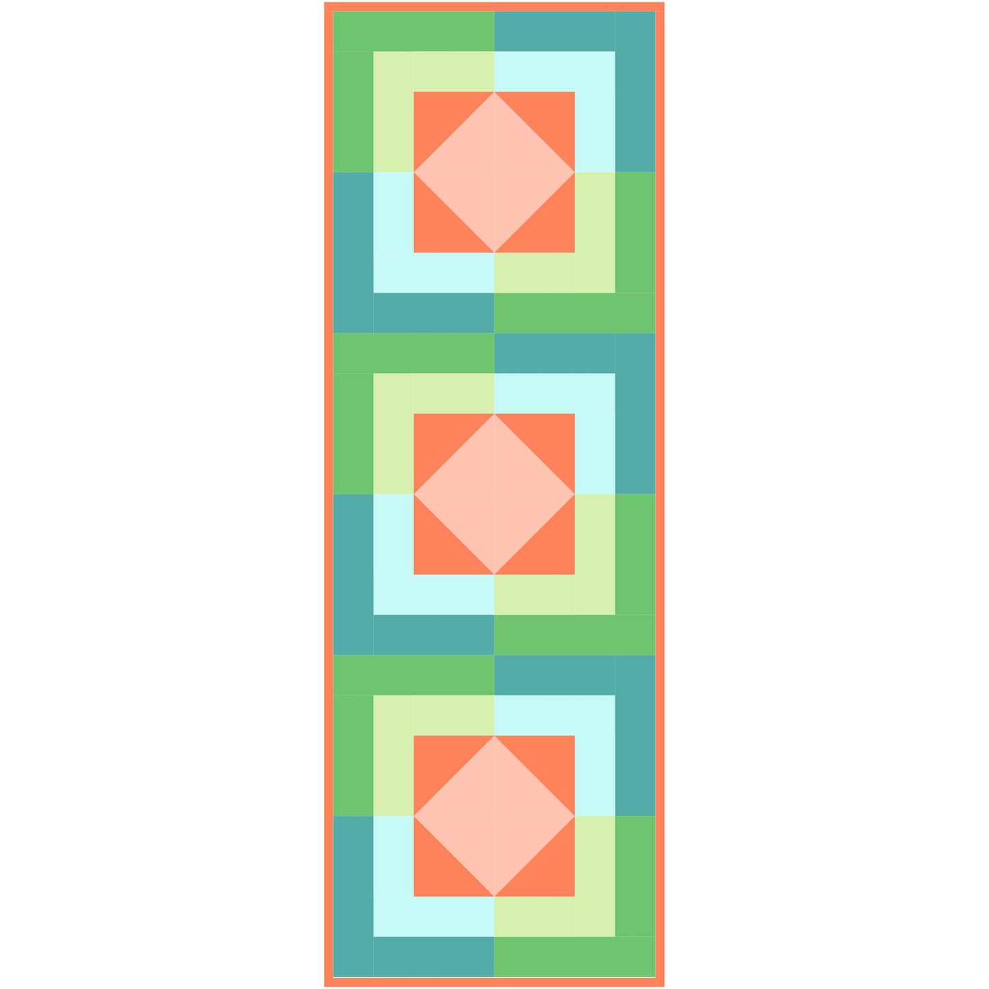 April 2019 Retreat Quilt Pattern NDD-186R - Paper Pattern