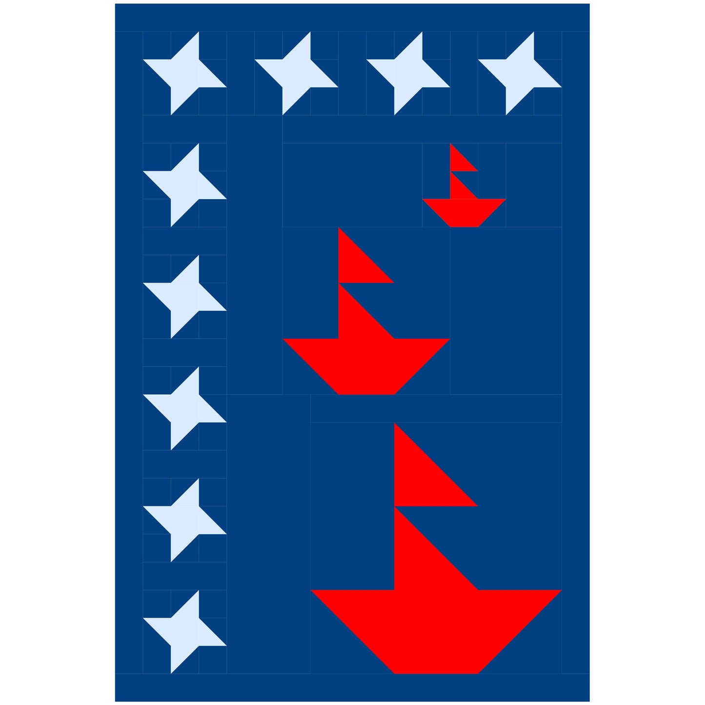 Sail Away Banner/Flag Pattern NDD-187 - Paper Pattern