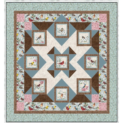 Spring Circle Quilt Pattern NDD-189 - Paper Pattern