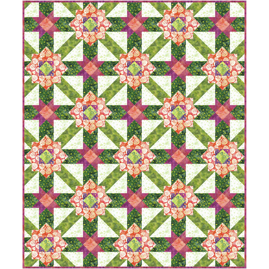 Breezy Blossoms Quilt NH-2310e - Downloadable Pattern