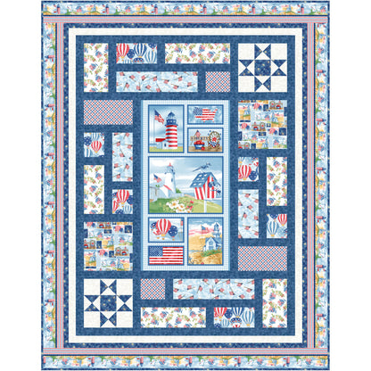 Shoreline Pride Quilt NH-2320e - Downloadable Pattern