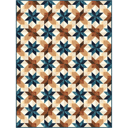 Cinnamon Stars Quilt NH-2325e - Downloadable Pattern