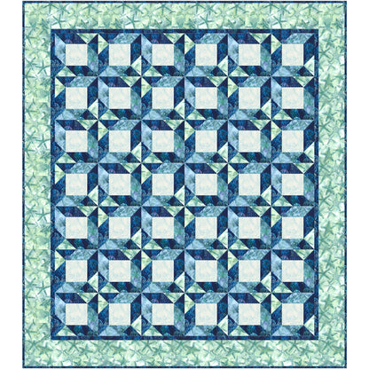 Seagrass Stars Quilt NH-2328e - Downloadable Pattern