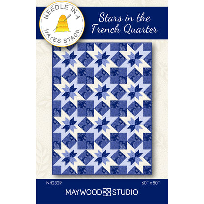 Stars in the French Quarter Quilt NH-2329e - Downloadable Pattern