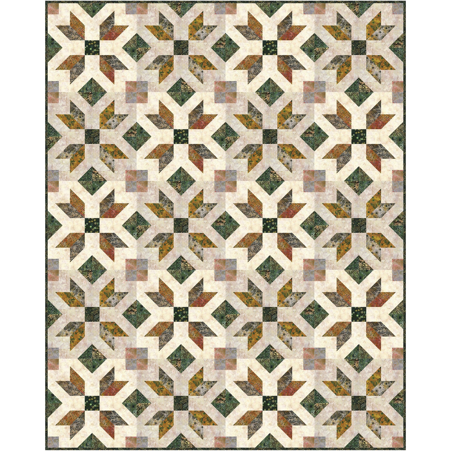 Mosaico Quilt NH-2346e - Downloadable Pattern