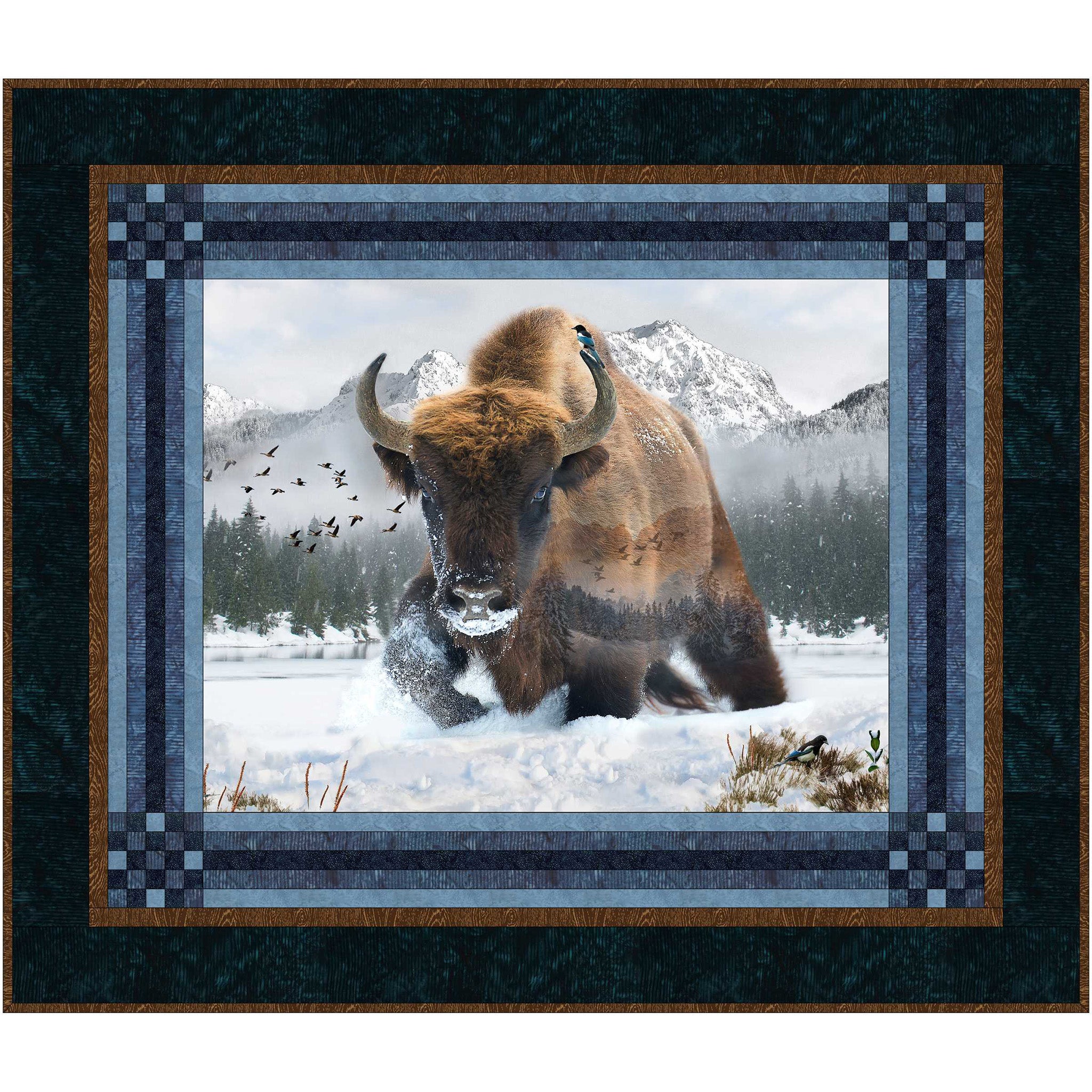 Wild Bison Quilt NH-2356e - Downloadable Pattern – QuiltWoman.com