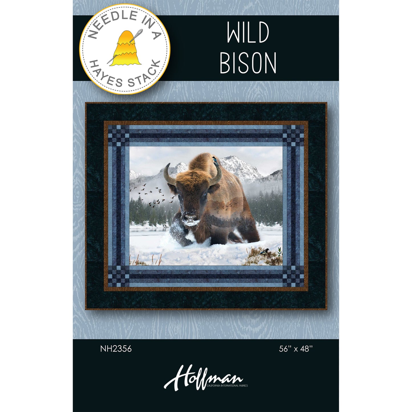 Wild Bison Quilt NH-2356e - Downloadable Pattern