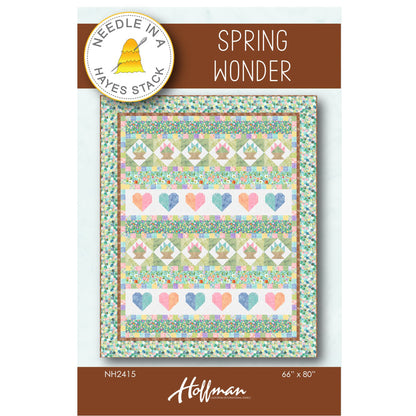 Cover image of pattern for Spring Wonder Quilt.