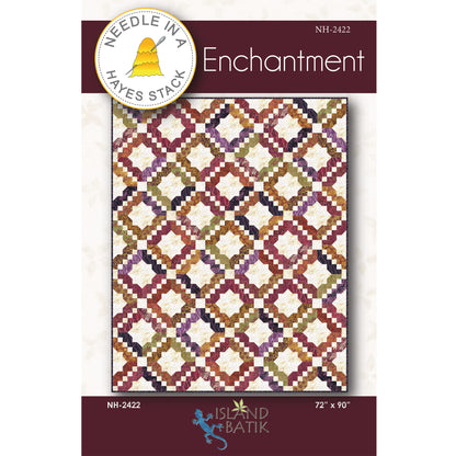 Cover image of pattern for Enchantment Quilt.