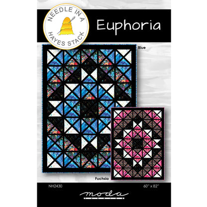 Cover image of pattern for Euphoria Quilt.