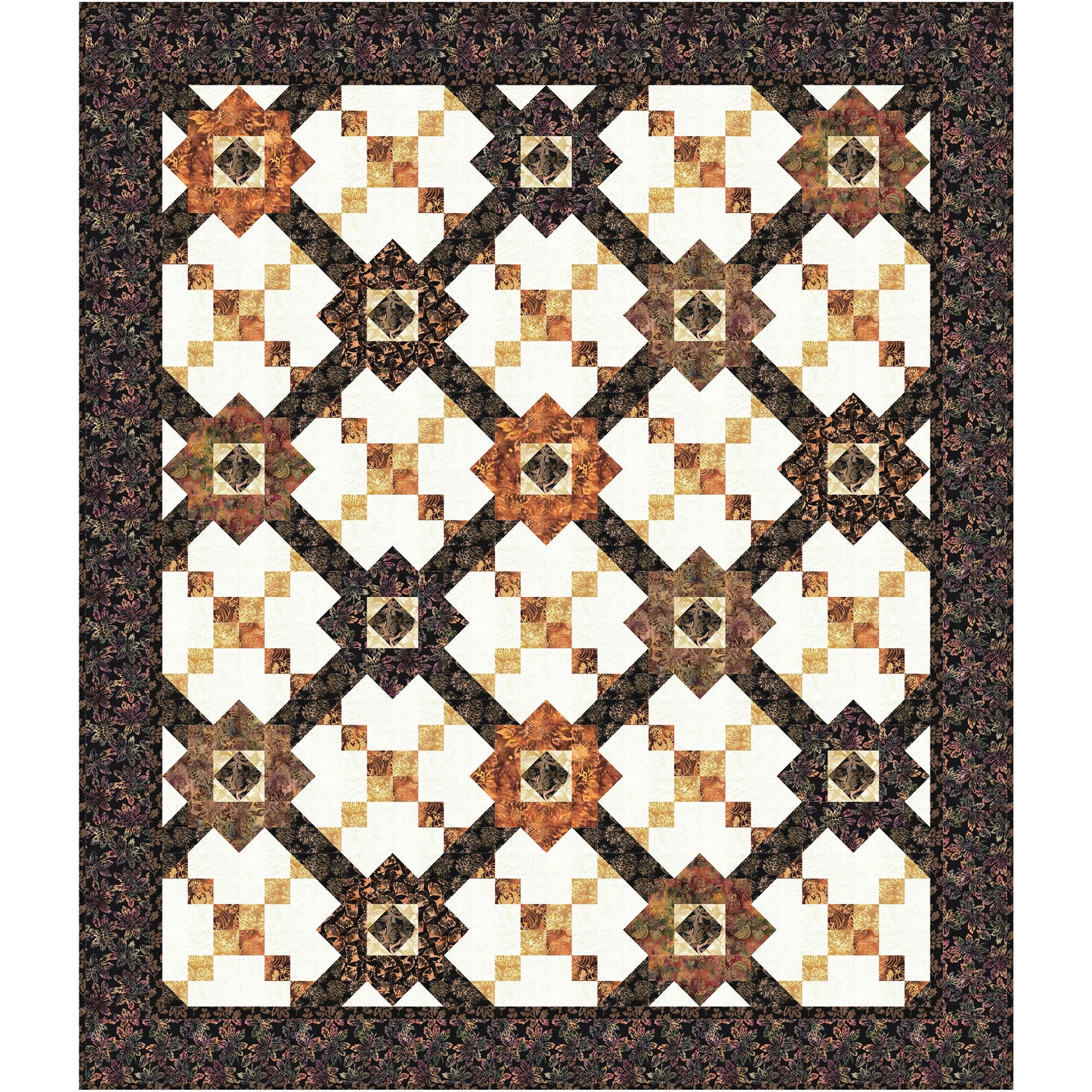 Woodland Garden Quilt NH-2509e - Downloadable Pattern