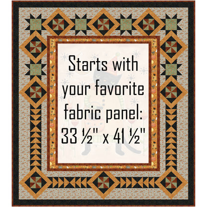 Spooky Kitty Quilt NH-2517e - Downloadable Pattern