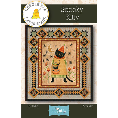 Spooky Kitty Quilt NH-2517e - Downloadable Pattern