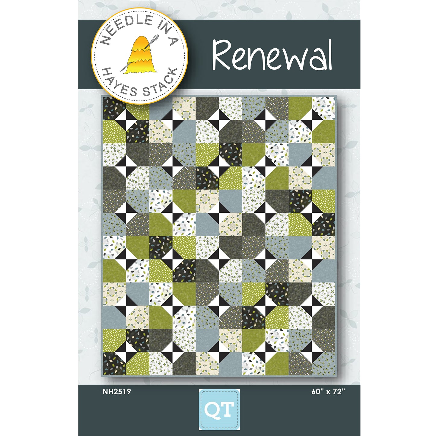 Cover image of pattern for Renewal quilt.