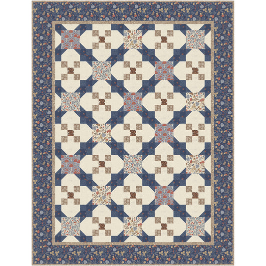 Natures Trail Quilt NH-2522e - Downloadable Pattern