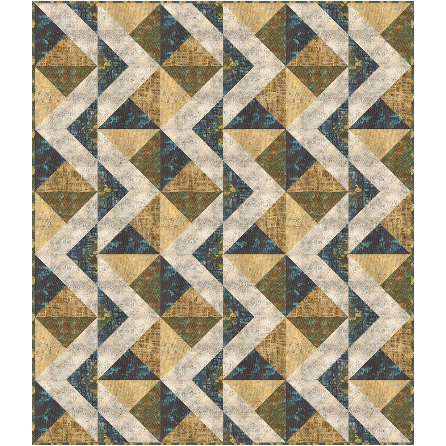 Patterned Patina Quilt NH-2523e - Downloadable Pattern