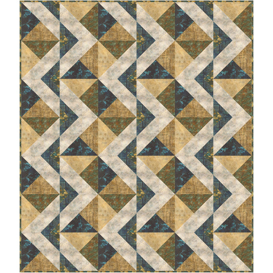 Patterned Patina Quilt NH-2523e - Downloadable Pattern