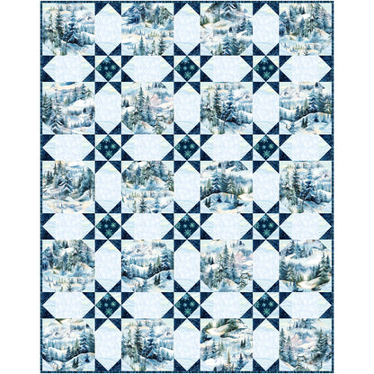 Stars in the Pines Quilt NH-2524e - Downloadable Pattern