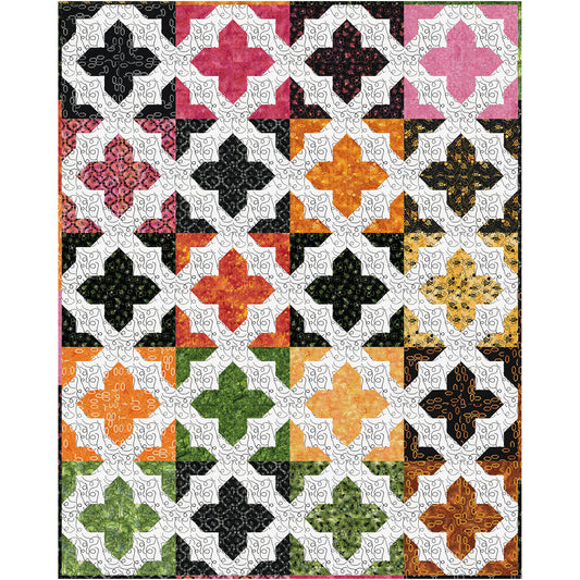 Bee Garden Quilt NH-2526e - Downloadable Pattern
