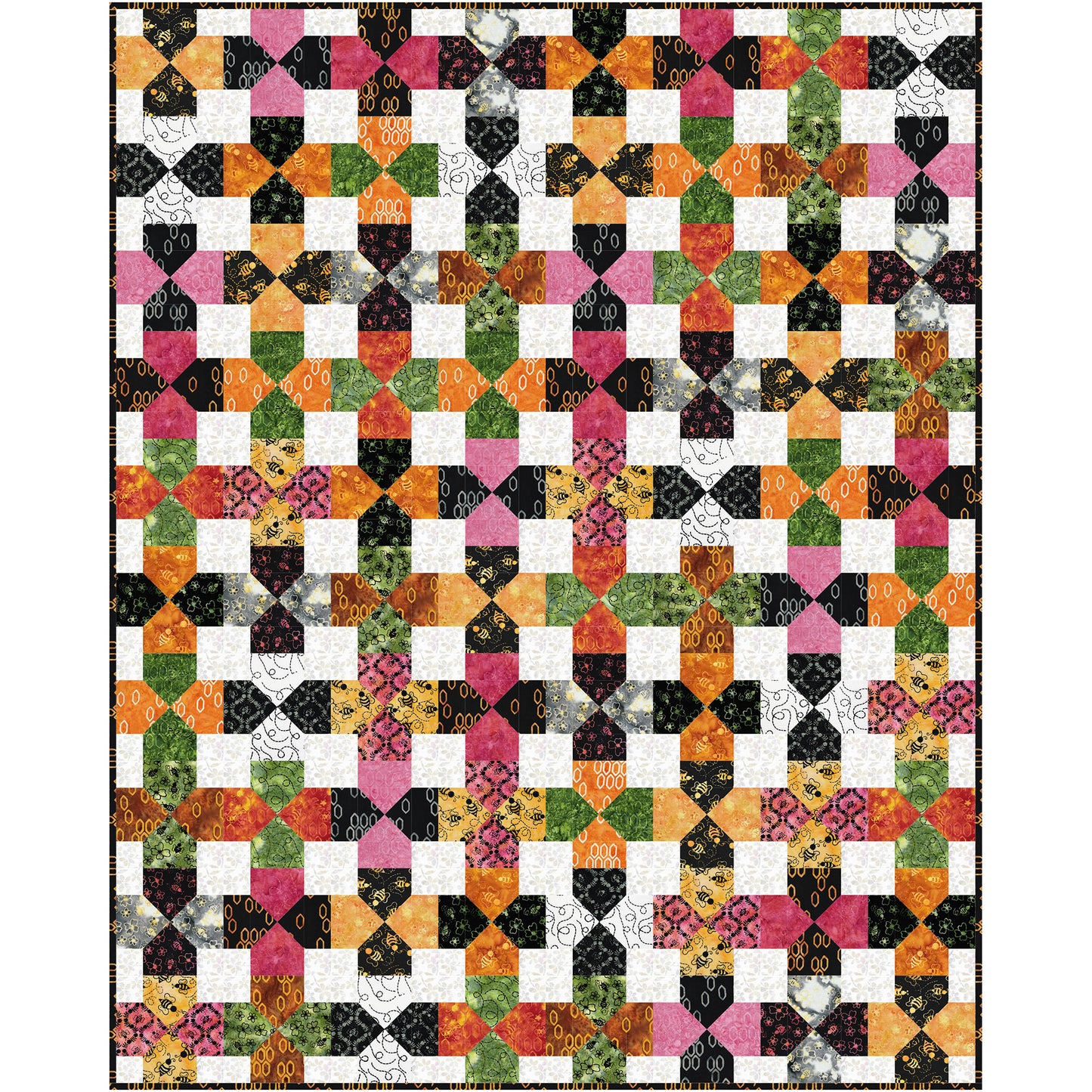 Bee Sweet Quilt NH-2529e - Downloadable Pattern