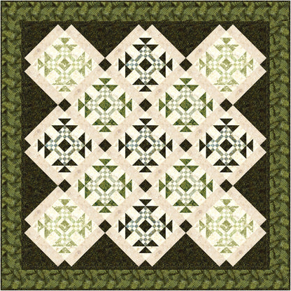 Whispering Ferns Quilt NH-2531e - Downloadable Pattern