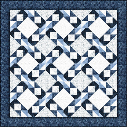 Snow Crystals Quilt NH-2533e - Downloadable Pattern