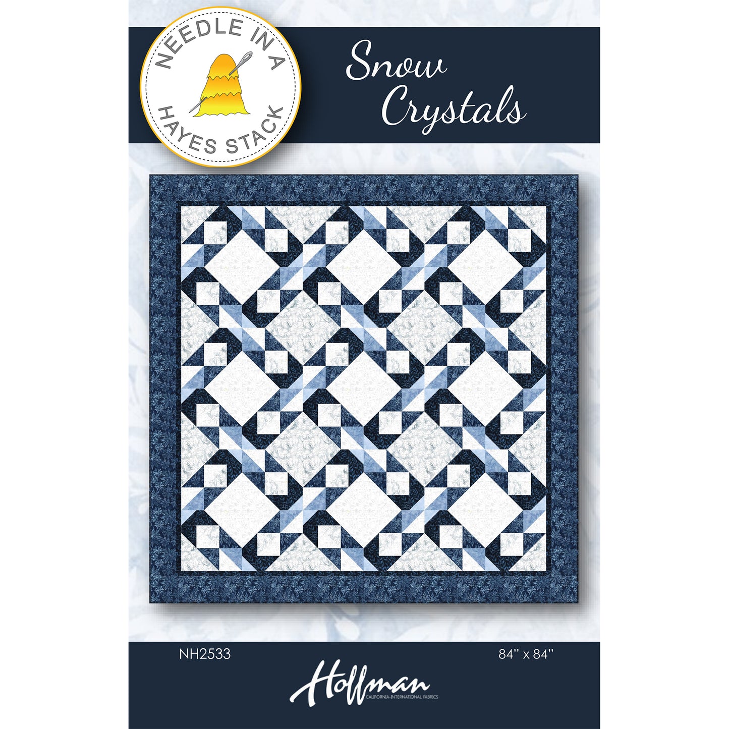 Snow Crystals Quilt NH-2533e - Downloadable Pattern