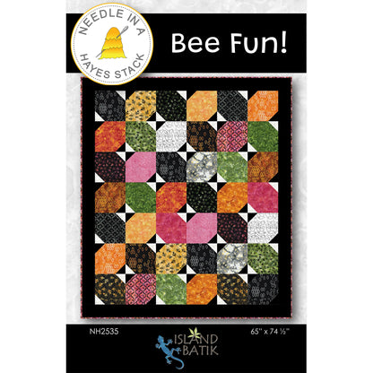 Cover image of pattern for Bee Fun! quilt.