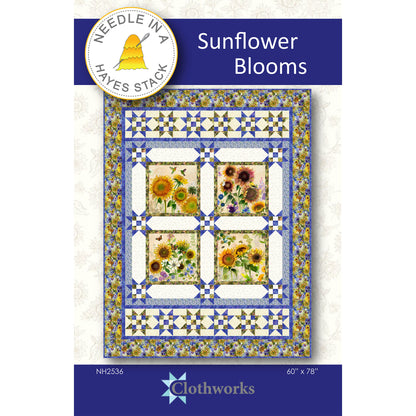 Sunflower Blooms Quilt NH-2536e - Downloadable Pattern