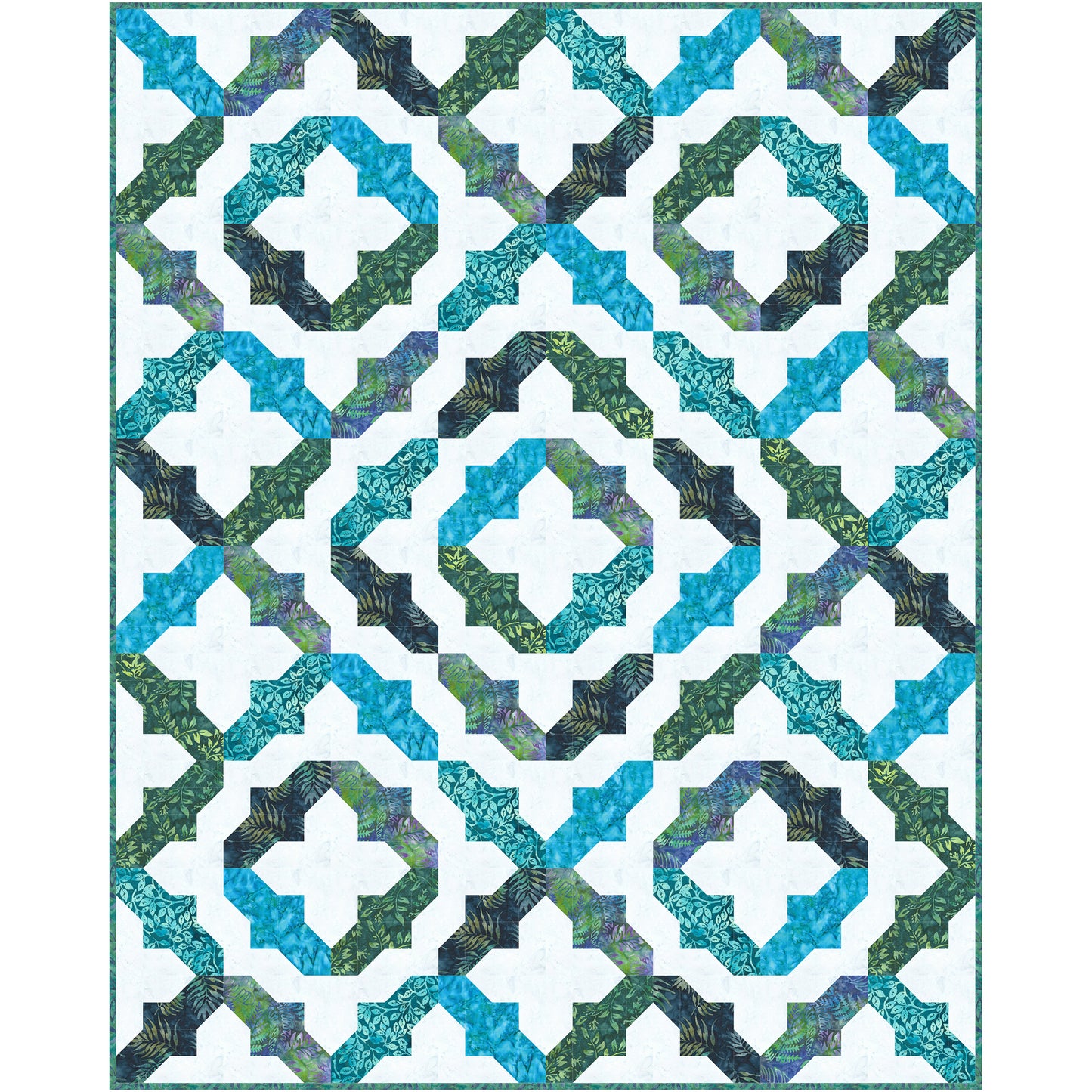 Everblue Twist Quilt NH-2538e - Downloadable Pattern