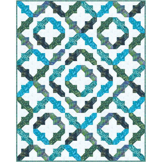 Everblue Twist Quilt NH-2538e - Downloadable Pattern