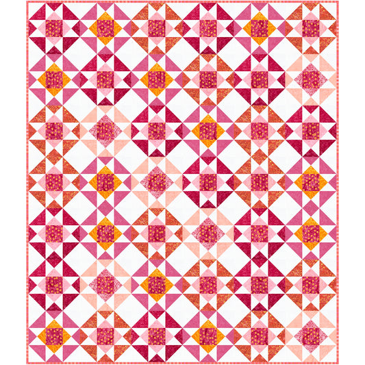 Pink Lemonade Parade Quilt NH-2601e - Downloadable Pattern
