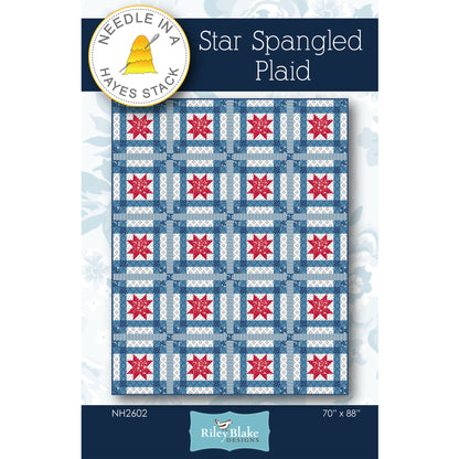 Star Spangles Plaid Quilt NH-2602e - Downloadable Pattern