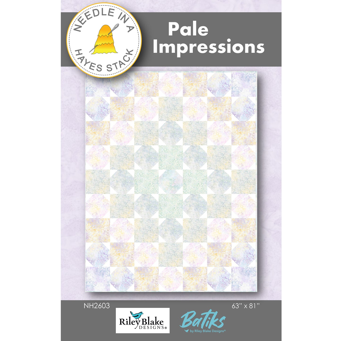 Pale Impressions Quilt NH-2603e - Downloadable Pattern